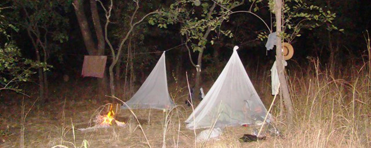 Wild camping on overnight walks 