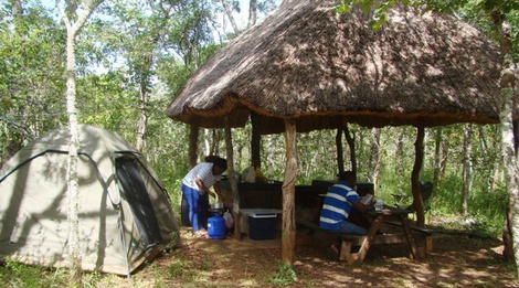 Camping at Mutinondo